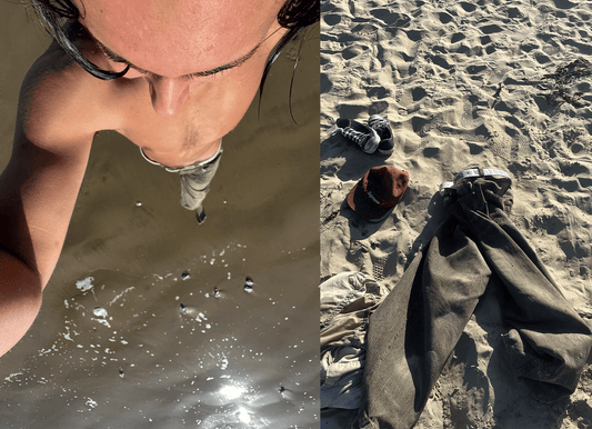 Pants in the sand - Beansmag