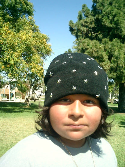*STUDDED BEANIE*