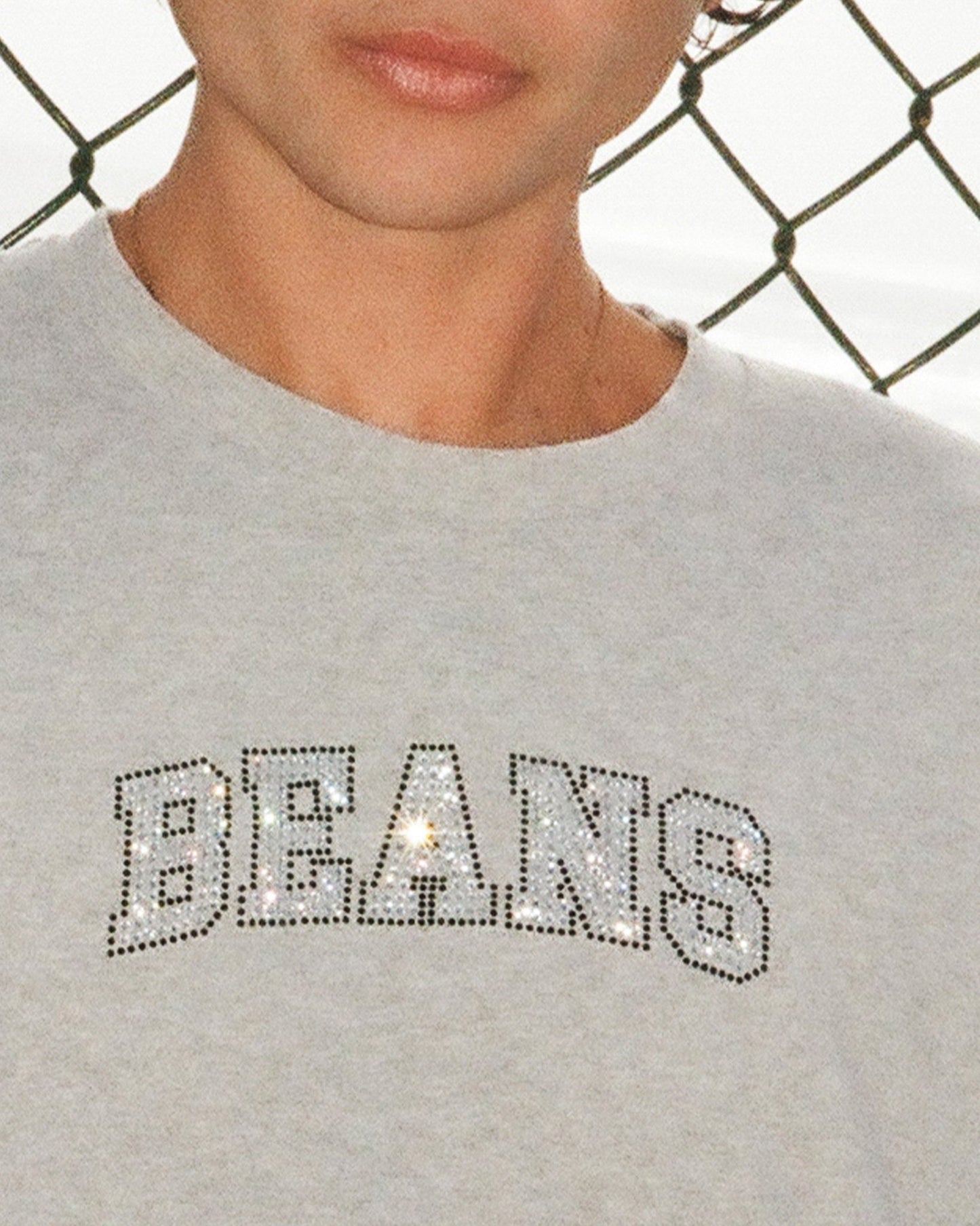 Classic Rhinestone Tee - Beansmag