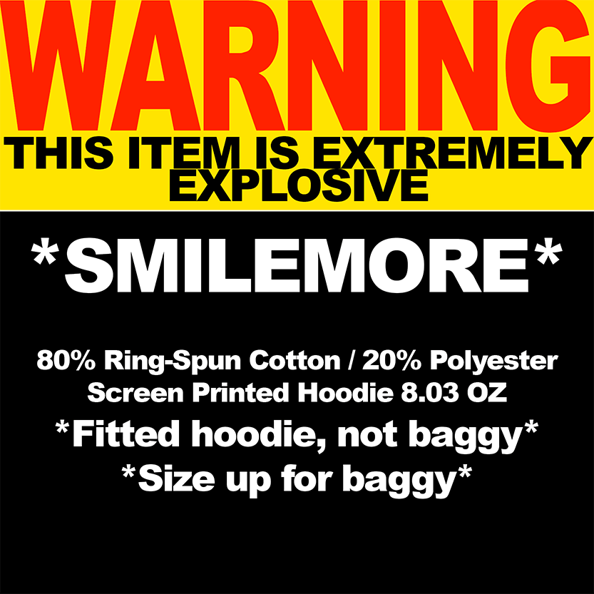 Smile Hoodie (Gray) - Beansmag